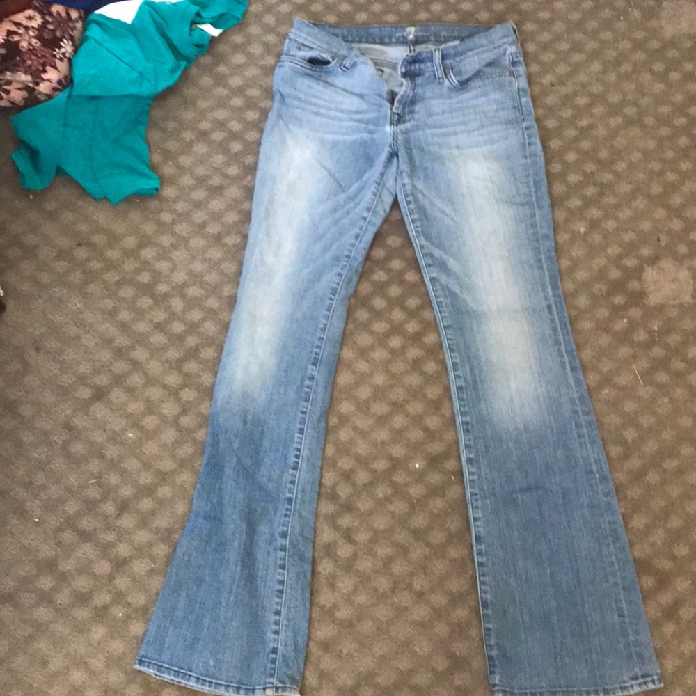 7 For All Mankind Bootcut Light wash Jeans